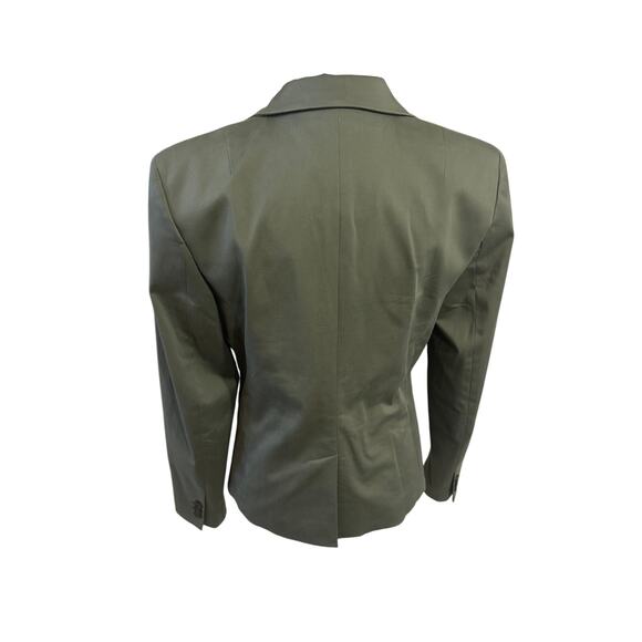Banana Republic Long and Lean Green Blazer, Size 4 - Picture 3 of 8